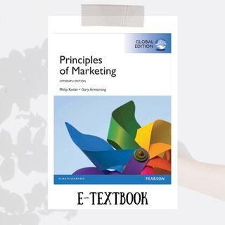 Principles of Marketing by Philip Kotler & Gary Armstrong