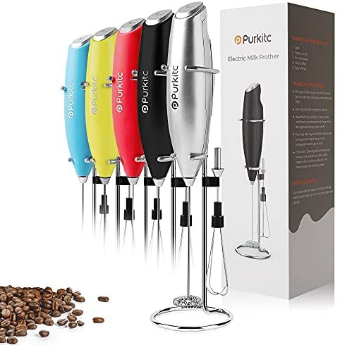 Super Fast Handheld Milk Frother, ProFroth Upgrated Motor - Handheld Wisk, Milk  Foamer, Portable Blender, Electric Mixer For Milk foam, Cappuccino, Mocha,  Latte,Protein Shake, Stand Not Needed - Yahoo Shopping