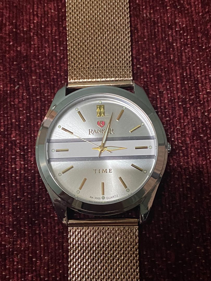 Gold RANKER Men's Watch | منصة باب