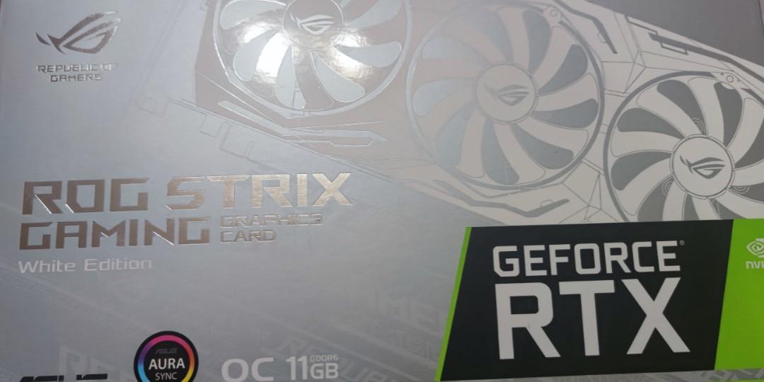 ROG Strix RTX 2080 Ti (White Edition), Computers & Tech, Parts ...