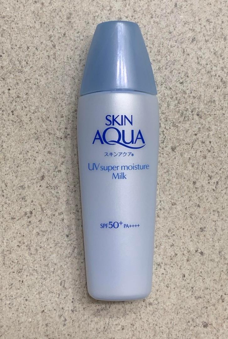 Rohto Skin Aqua UV Super Moisture Milk SPF50 Beauty Personal
