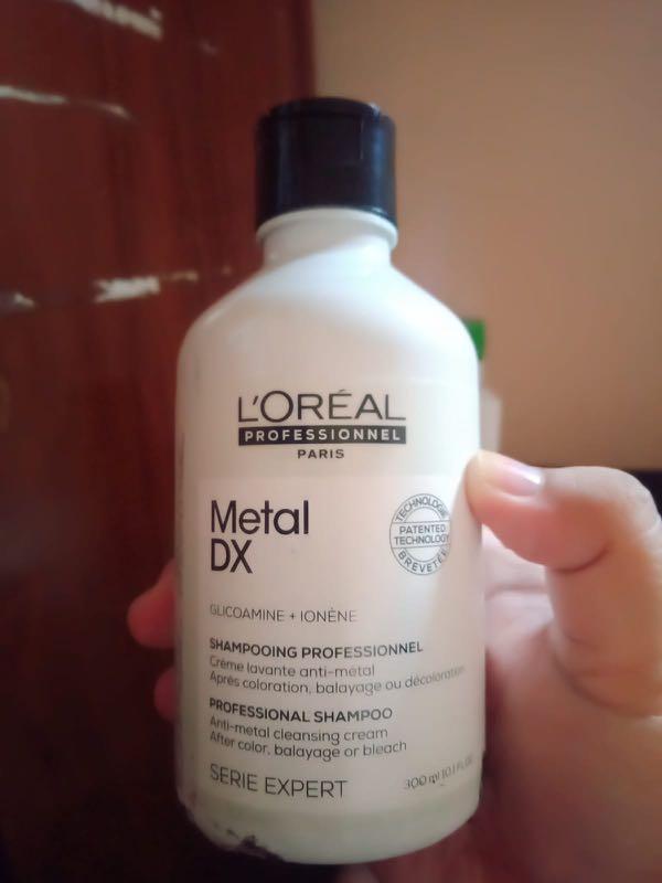 Sampo untuk Rambut Berwarna Metal DX Loreal, Kesehatan & Kecantikan