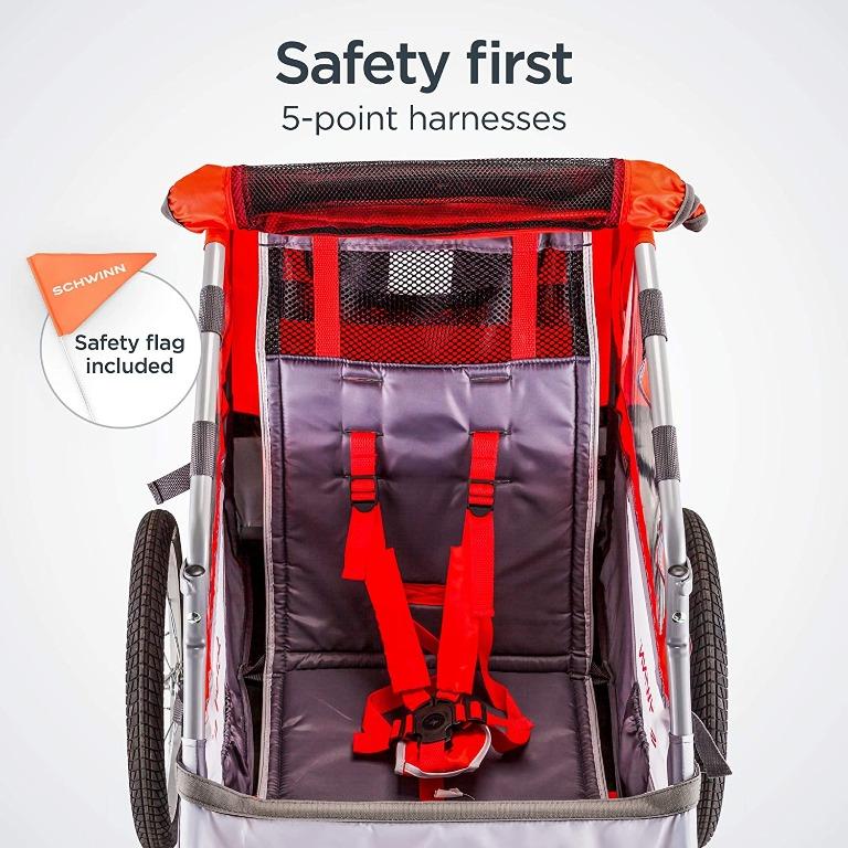 Schwinn Trailblazer Single Bike Trailer bicycle hitch wagon one kids