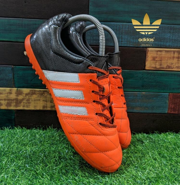 Sepatu futsal Original Adidas Ace 15.3 TF LE B27064 leather Solar Orange Size 40, Pria, Sepatu , Lainnya di Carousell