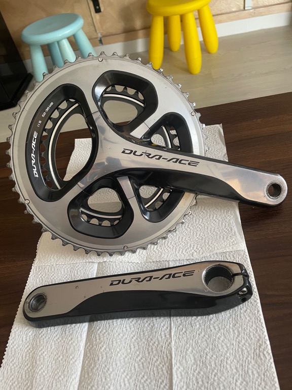 DURA-ACE SHIMANO FC-9000 52-36 170mm パーツ