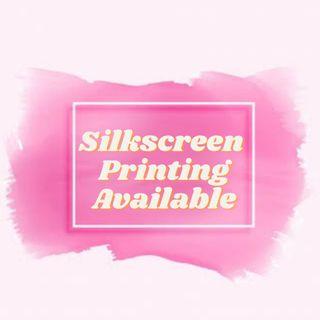 Silkscreen Printing (T-shirt, Hoodies, Sweater, Lanyard)