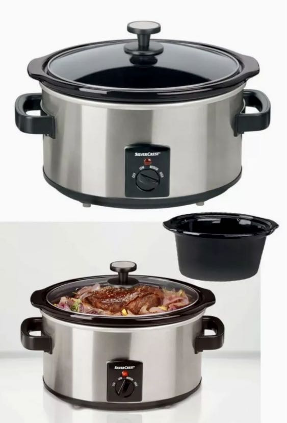 Silvercrest Slow Cooker 3.5 L 200 W Made In Germany, TV & Home Appliances, Kitchen Appliances