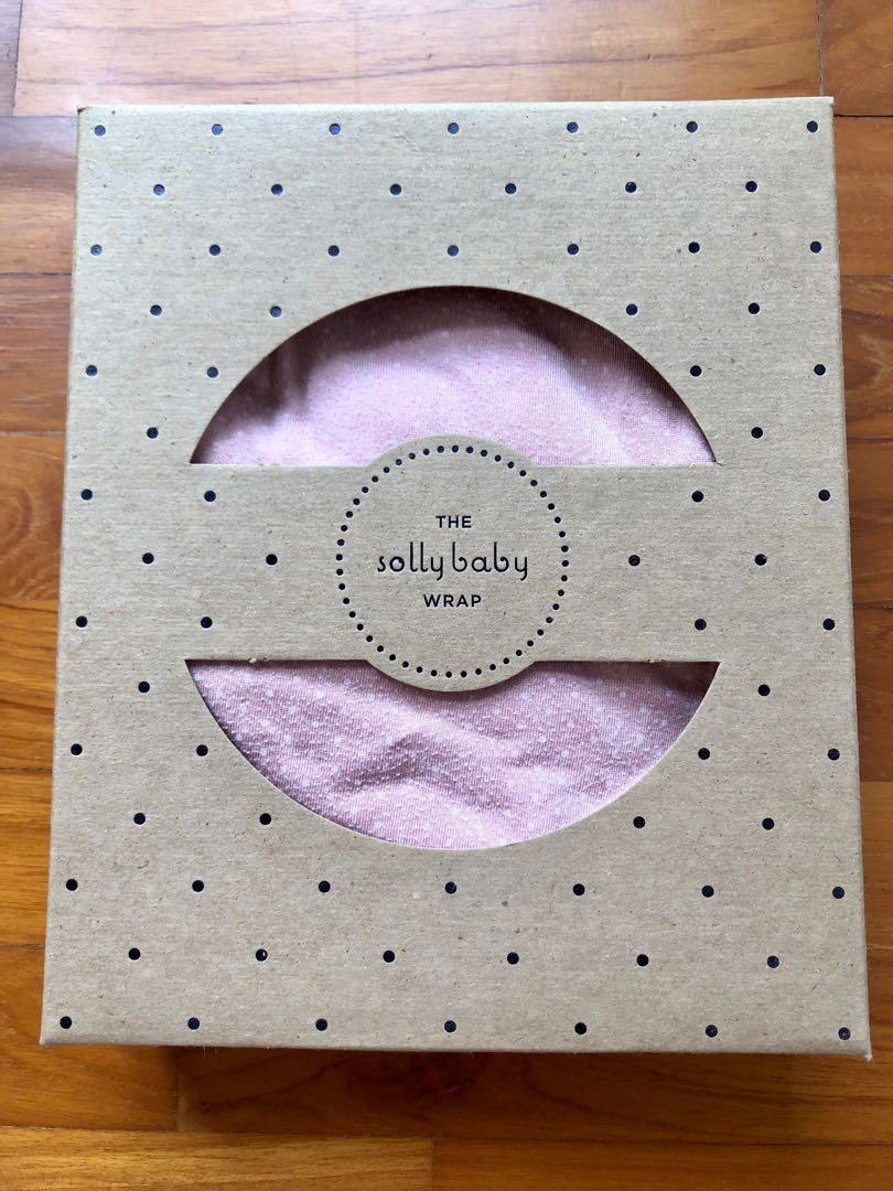 Solly Baby Wrap Blush Swiss Dot Babies Kids Going Out
