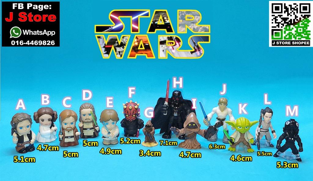 Star Wars fingerdoll chibi figure J Store Hobbies Toys