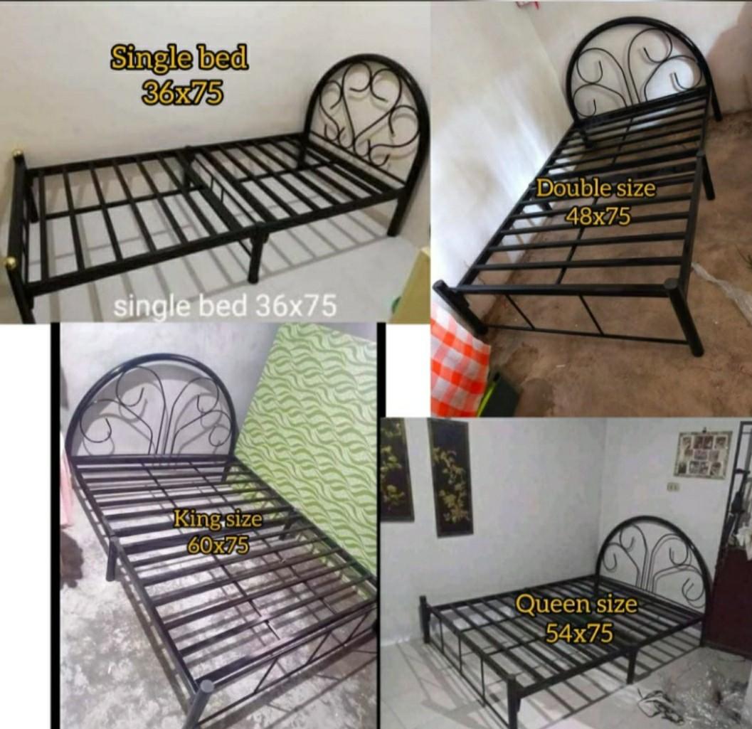 Steel Bed Frames / Double Deck Bed Frames, Furniture & Home Living