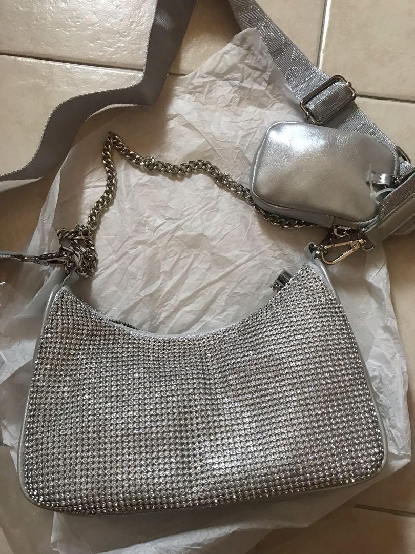 Steve madden top rhinestone purse