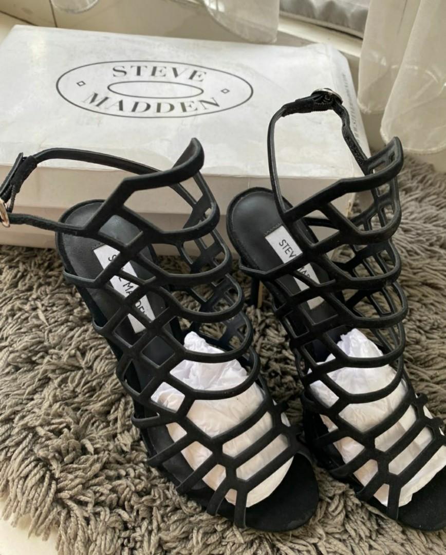 Steve madden discount slithur black