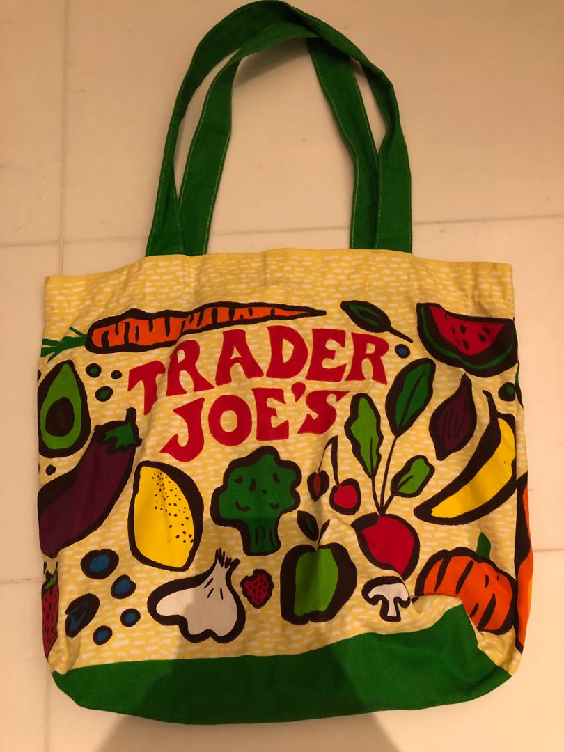 Trader Joe's eco bag, Women's Fashion, Bags & Wallets, Tote Bags on