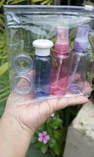 SALE! Travel Essentials Kit - bottles/containes & tub jars