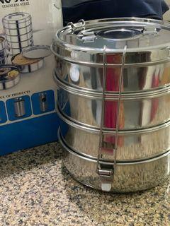 Stainless Steel Travelers Tiffin carriers Set