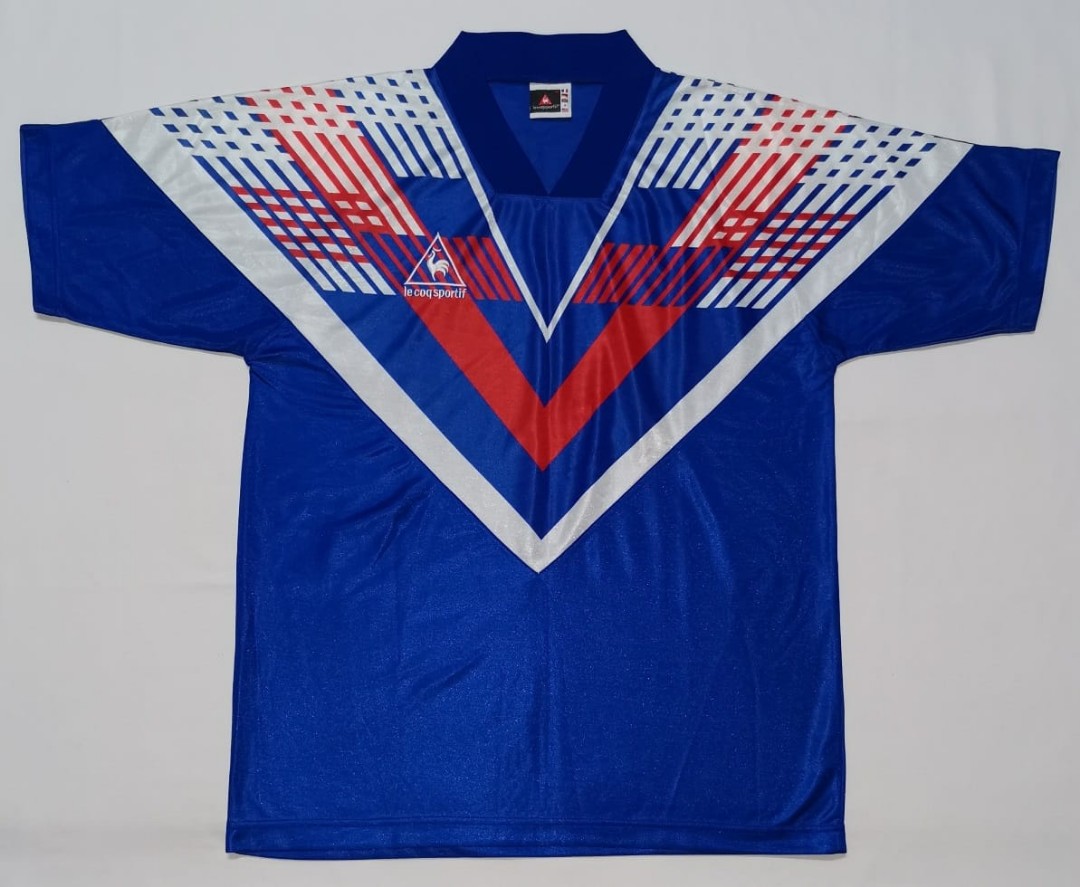 Vintage Le Coq Sportif Template Jersey SIZE L Men s Fashion Tops Sets Tshirts Polo Shirts on Carousell