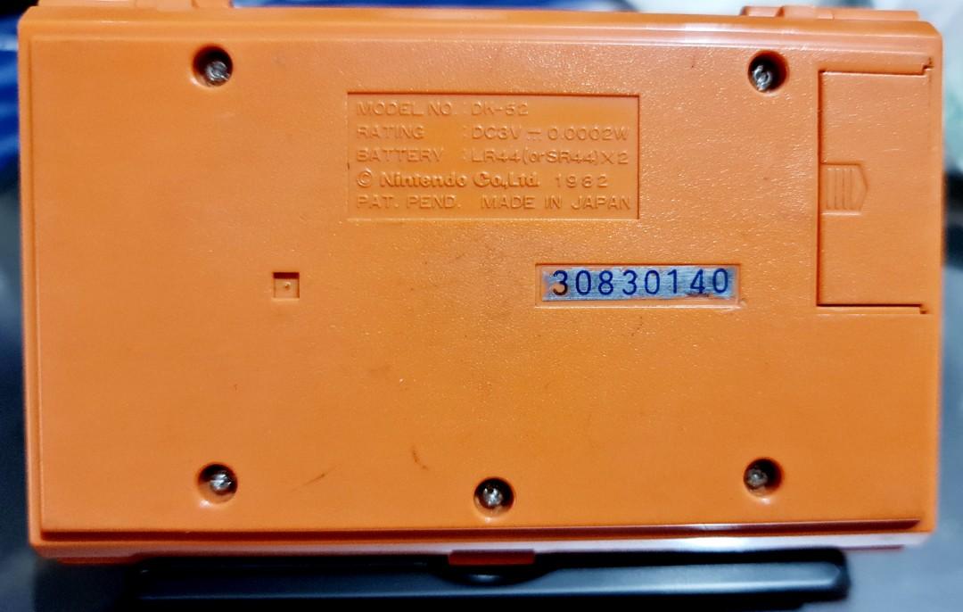 Vintage Nintendo Game & Watch multiscreen Donkey Kong 1982, Hobbies