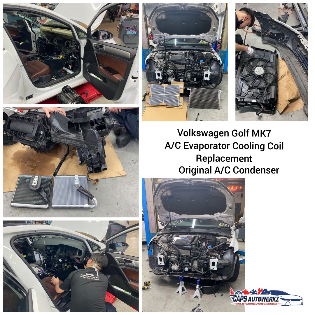 Volkswagen Golf MK7 Ac Evaporator Cooling Coil Replacement, Car Accessories, Accessories on