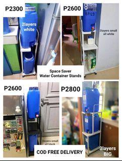 Water Rack Stands (space savers)