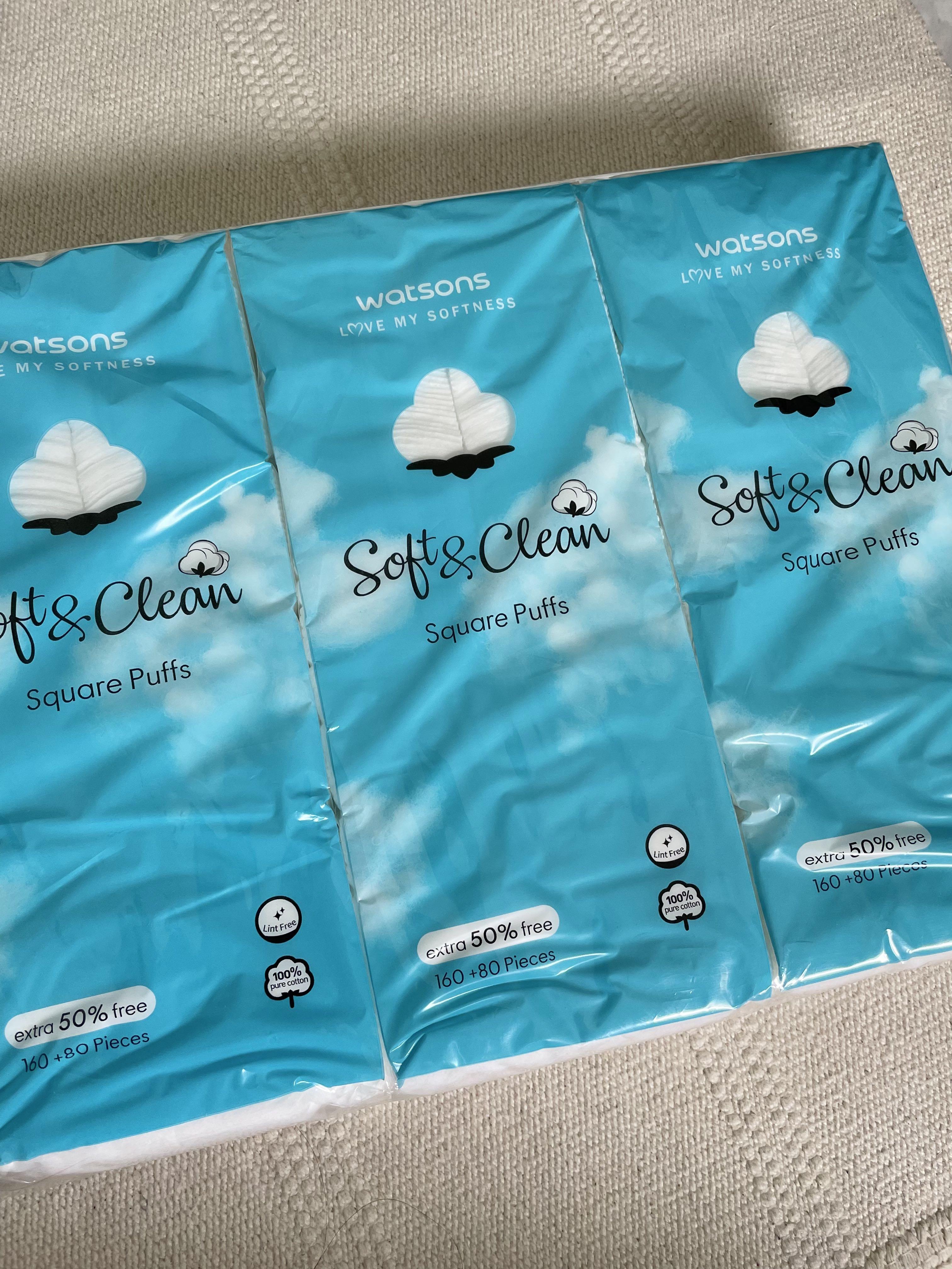 Watsons Facial Cotton Pads, Beauty & Personal Care, Face, Face Care on Carousell
