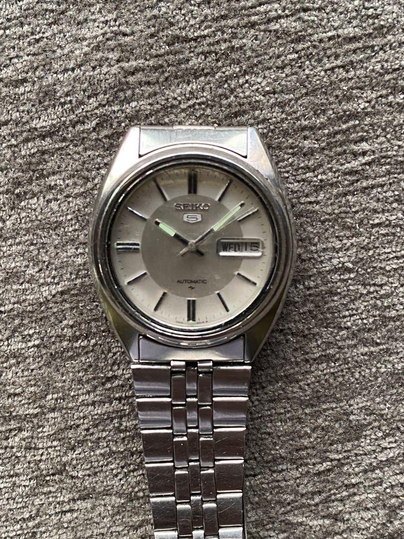 1982 Seiko 5 gents automatic 7009-8741, Men's Fashion, Watches ...
