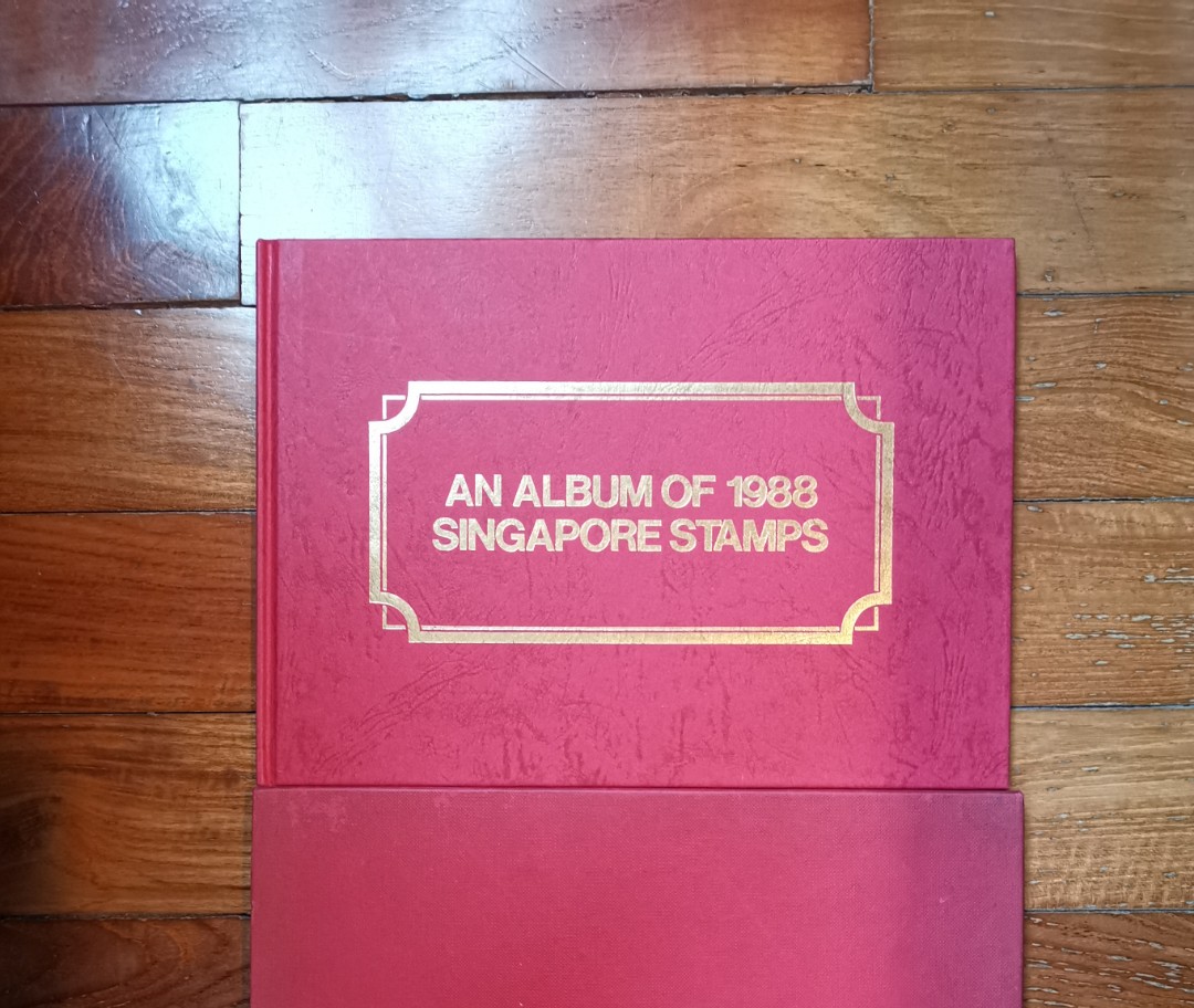 1988 stamps singapore collection album, Hobbies & Toys, Memorabilia