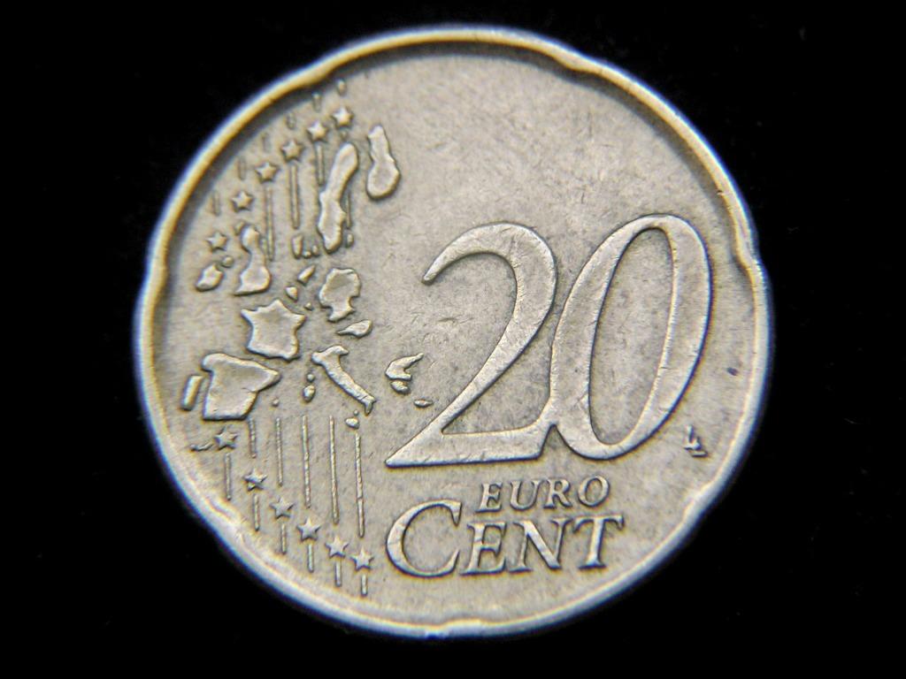 銅幣-1999年西班牙(Spain)大文豪西凡提斯肖像20仙歐羅(Euro Cents)黃銅幣, 興趣及遊戲, 收藏品及紀念品, 錢幣-  Carousell