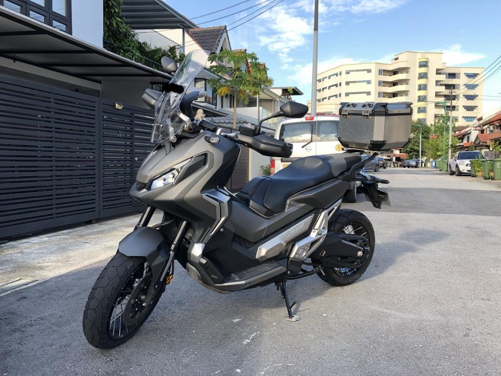 2019 Oct Honda x-adv 750 - beautiful condition u0026 under Boon Siew 