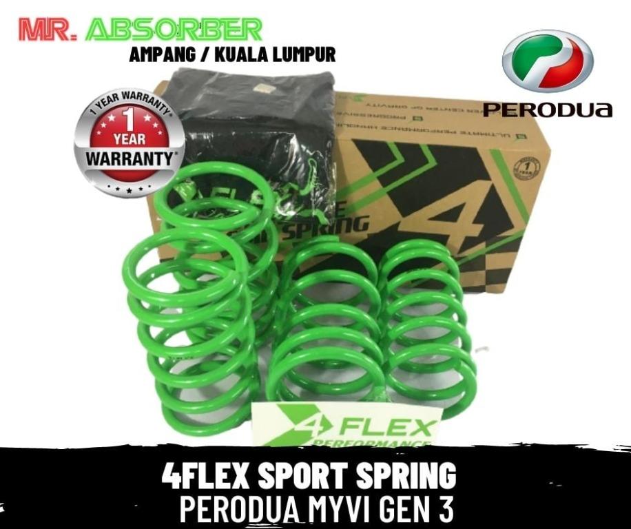 4flex Sport Spring Perodua Myvi 2018 Sports Other On Carousell