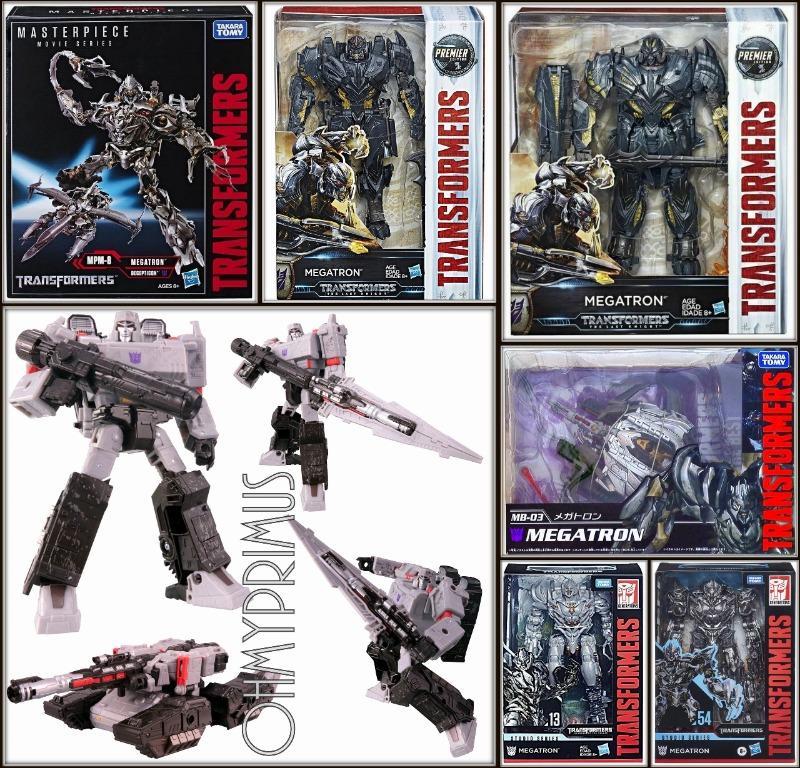 Hasbro Takara Tomy Transformer Megatron Generations Siege SG 13 SG13 Movie Masterpiece MPM 8 MPM8 Movie 5 The Last Knight TLK Voyager