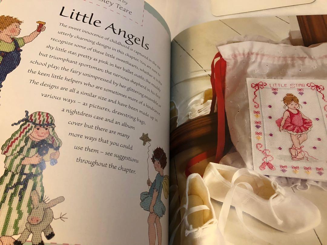 正版 絕版 購自美國 David & Charles Cross Stitch Cuties 十字繡書, 興趣及遊戲, 手作＆自家設計, 工藝