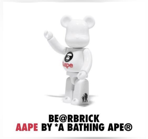 全新未開封Medicom Aape Bearbrick Be@rbrick by a bathing ape Bape