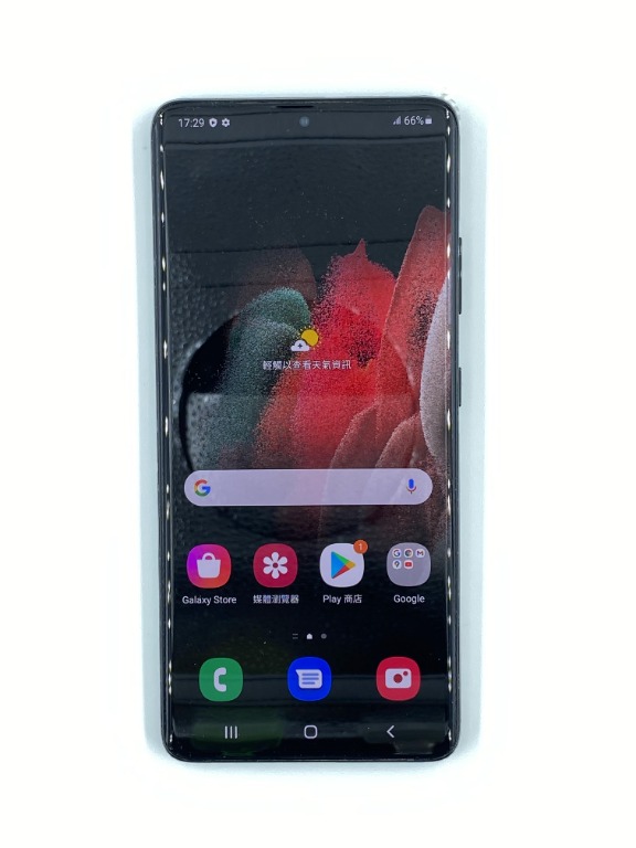 二手) Samsung Galaxy S21 Ultra 5G ( 512GB+16GB RAM ) 幻影黑, 手提 