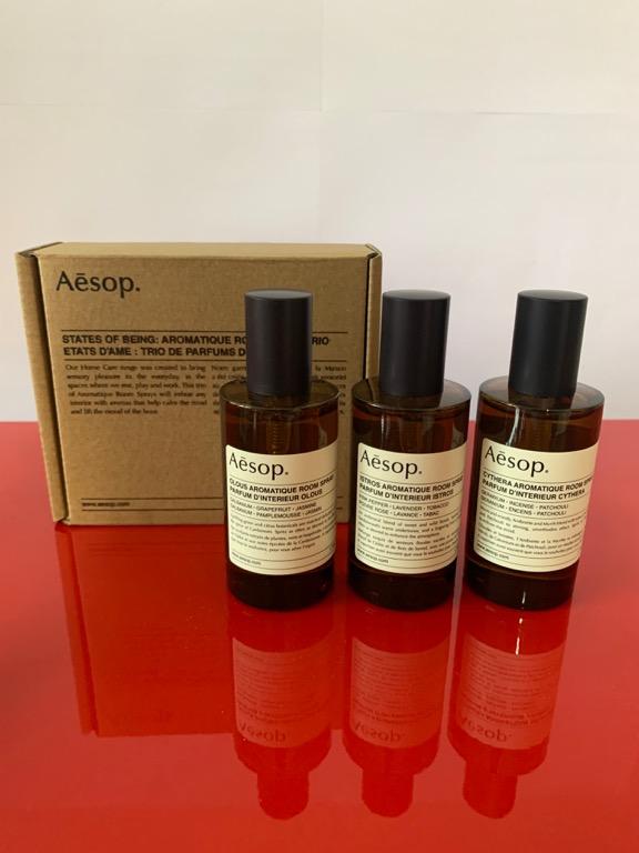 Aesop states of being aromatique room spray trio top