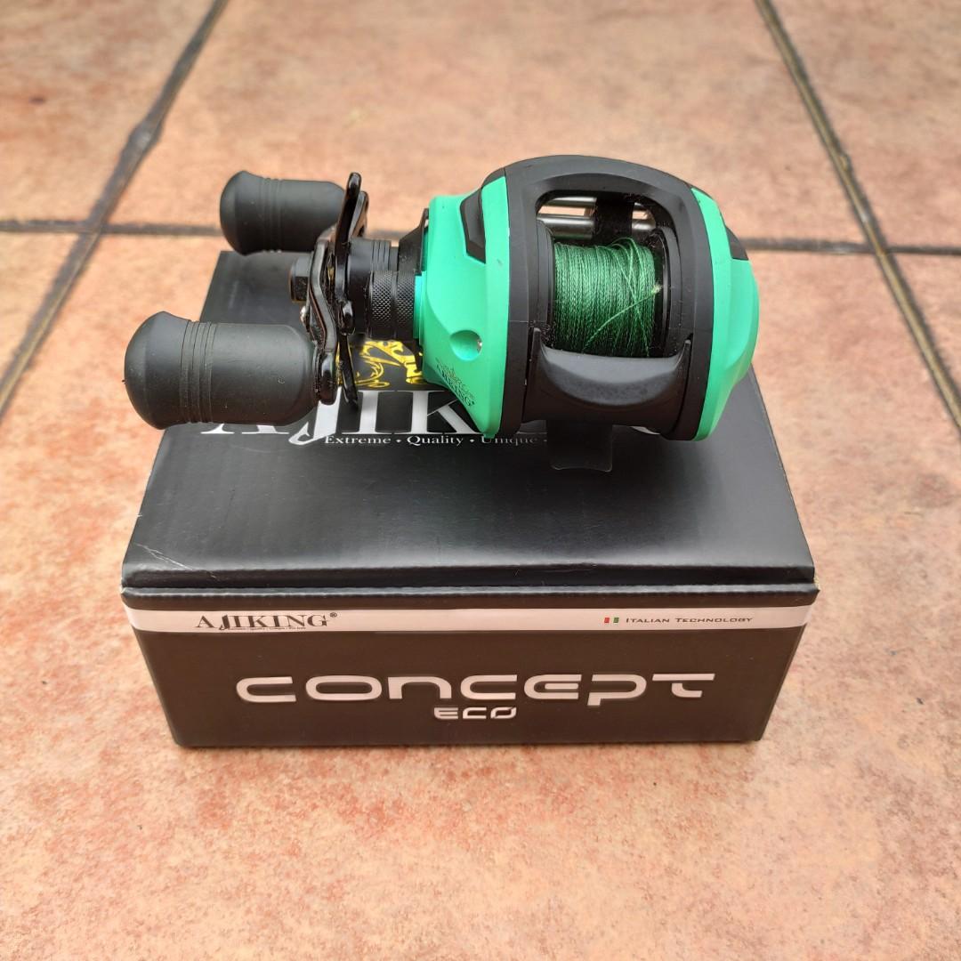 Ajiking Concept Eco Baitcasting Reel, Sports Equipment, Fishing on