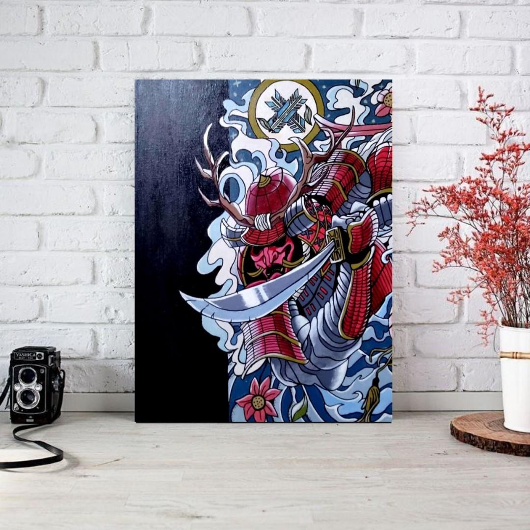 Acrylic Painting, Kakashi Hatake, Naruto Wall Art, Anime, Uzumaki, 20x20cm  | eBay