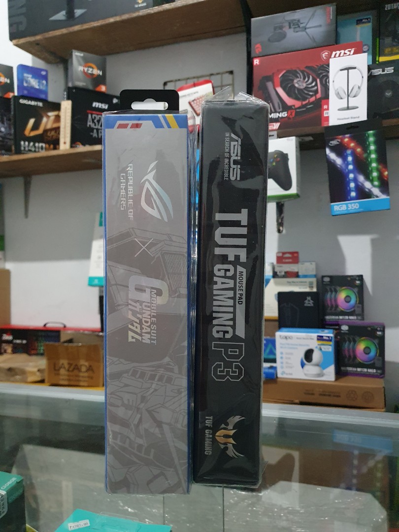 Asus Rog And Tuf Mouspads Computers Tech Parts Accessories Mouse Mousepads On Carousell
