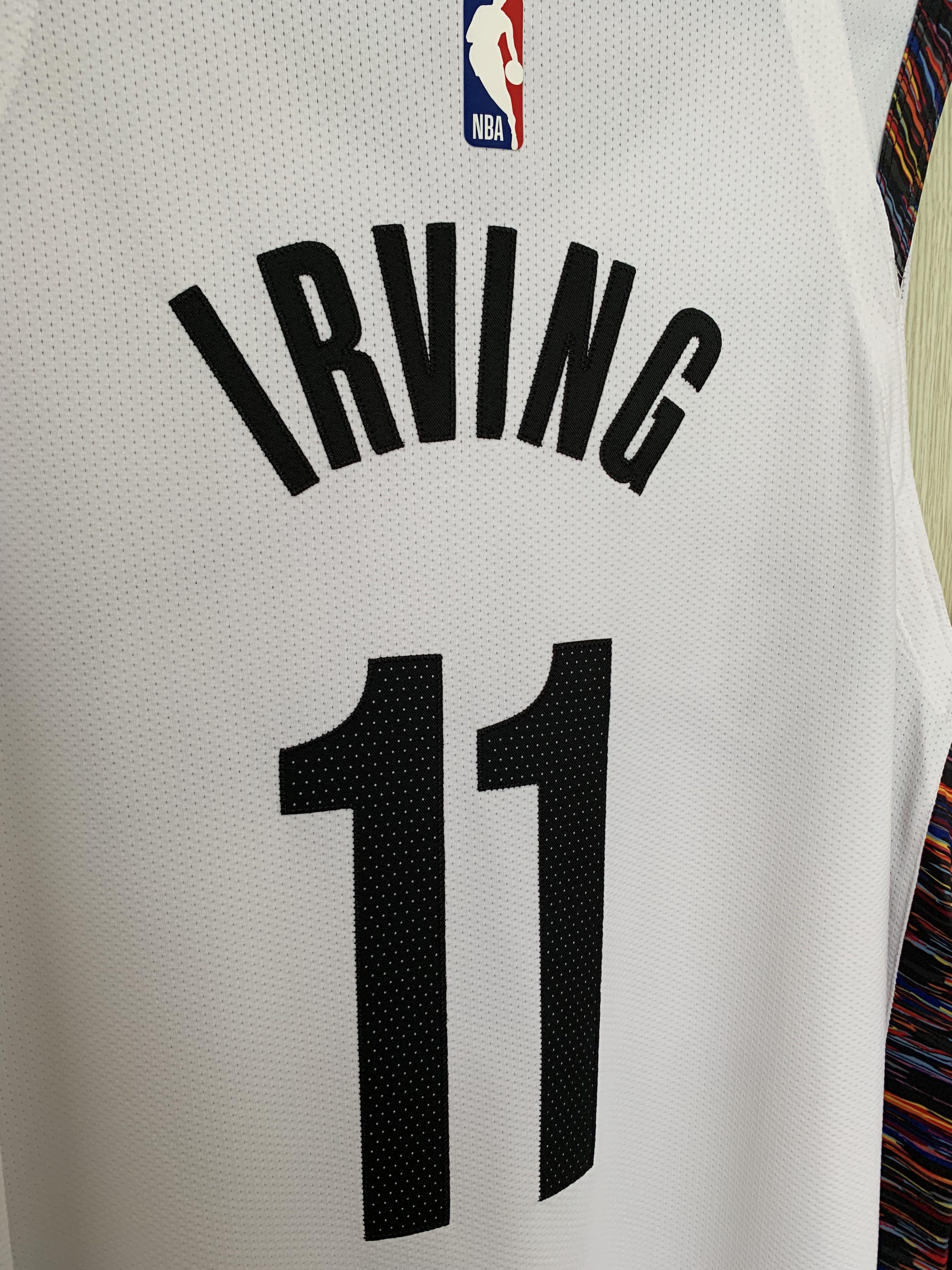 Nike NBA Kyrie Irving Boston Celtics Stitched Vaporknit Jersey Black (Men's/No. 11) AV2621-010 US XXL