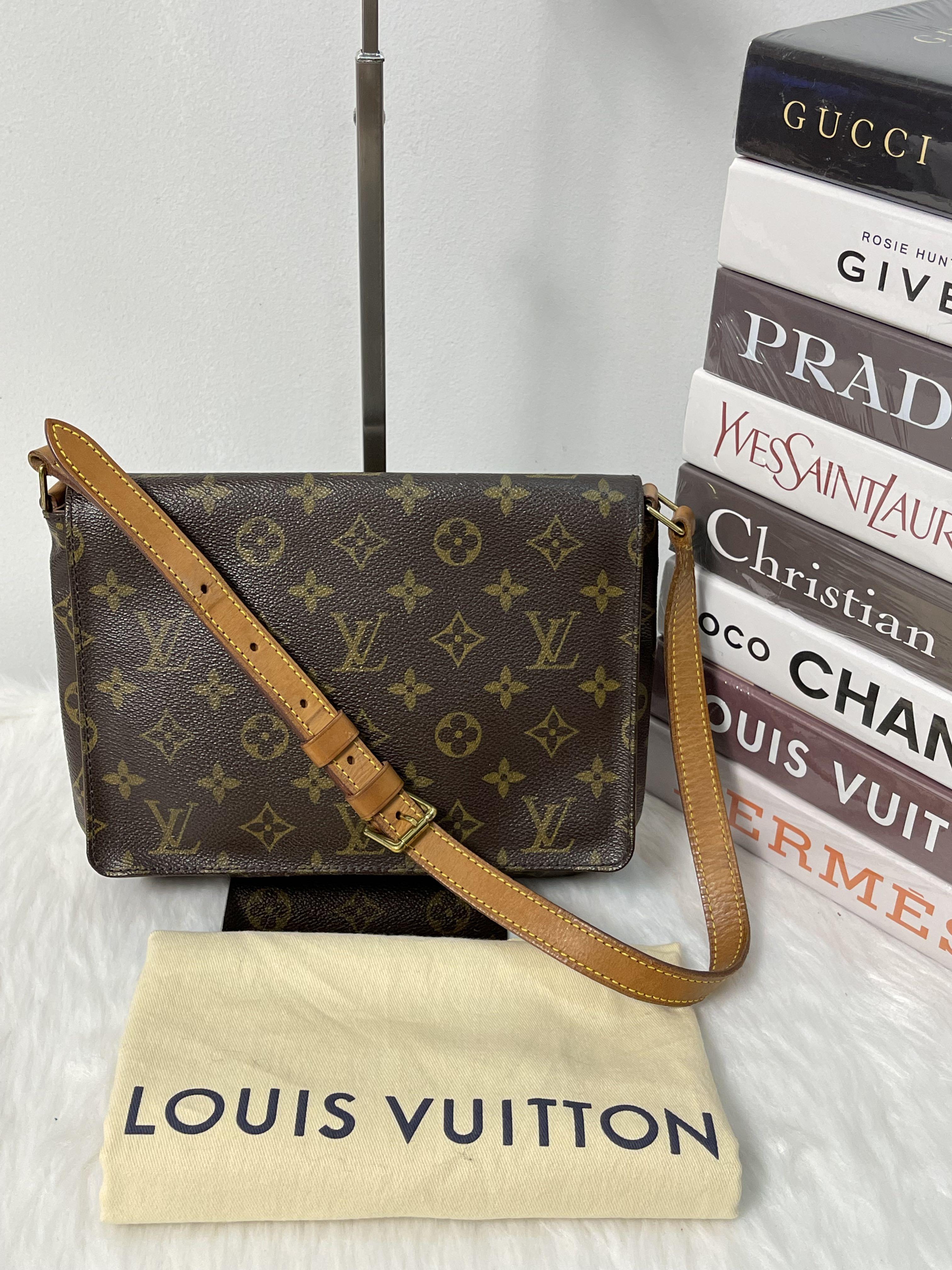 Authentic💯 LV Monogram Canvas Musette Tango shoulder bag, Luxury, Bags &  Wallets on Carousell