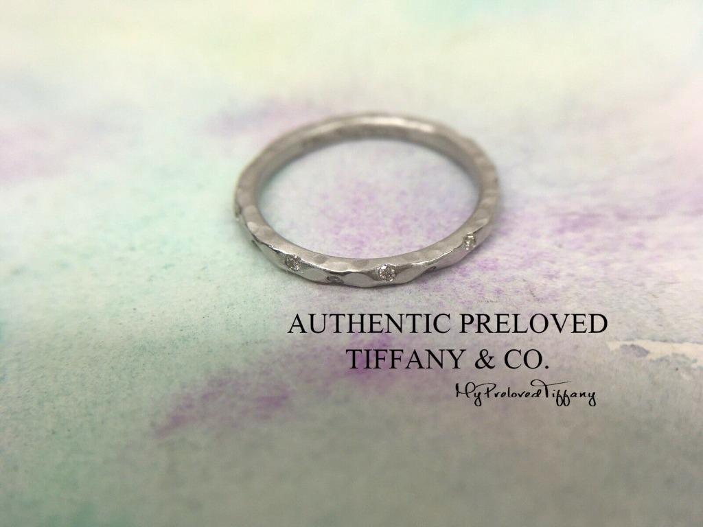 Tiffany hammered new arrivals ring