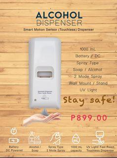 Automatic alcohol dispenser