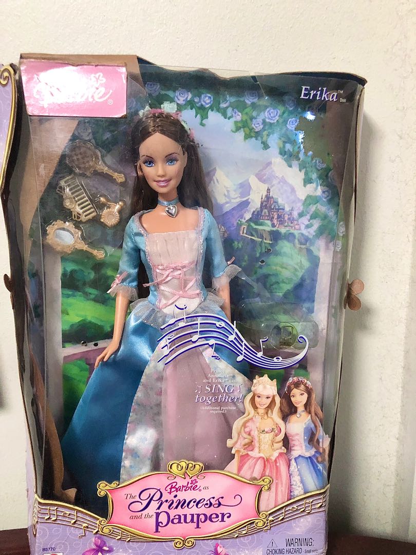 Barbie Princess Pauper Erika Doll Hobbies And Toys Toys And Games On Carousell