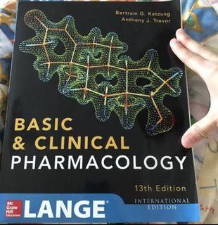 Basic & Clinical Pharmacology 13th Edition (Lange)