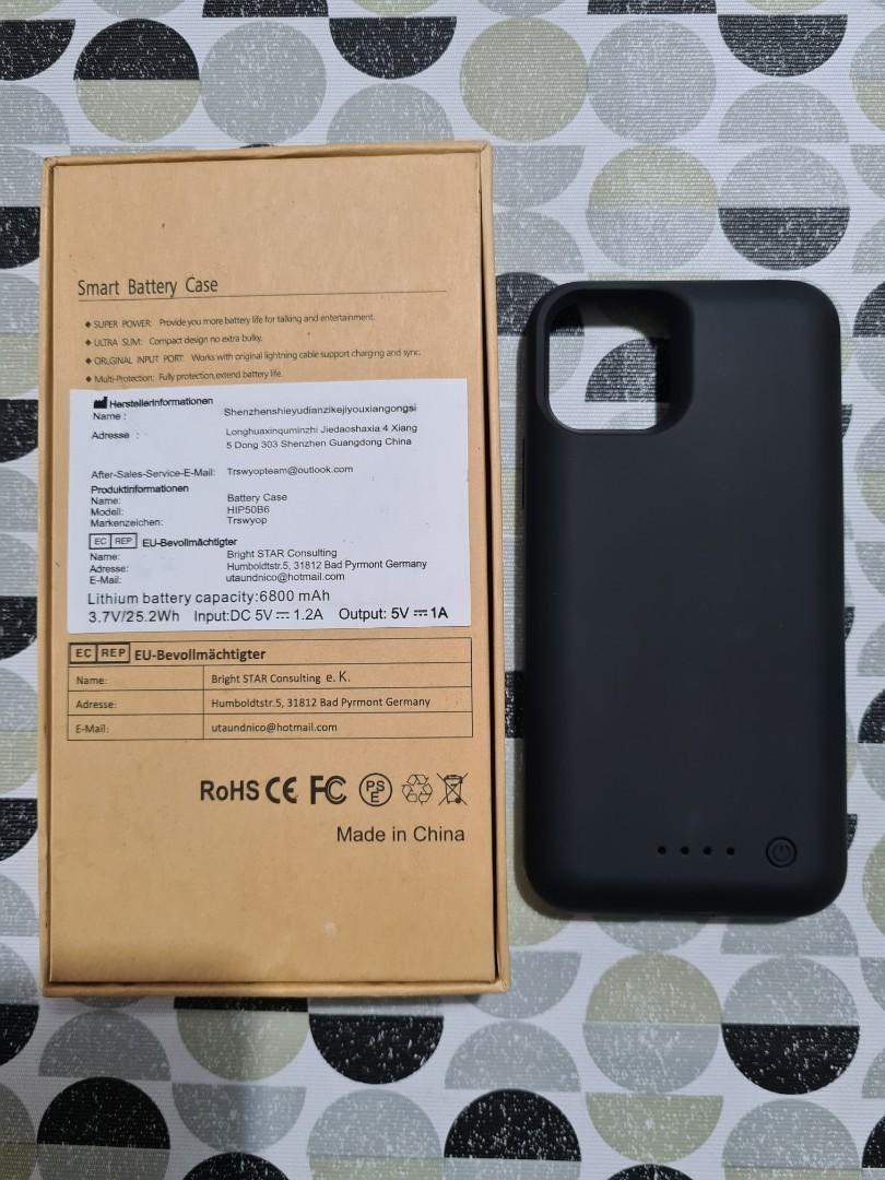 Battery Case for iPhone 11 Pro, [6800mAh] Protective Portable