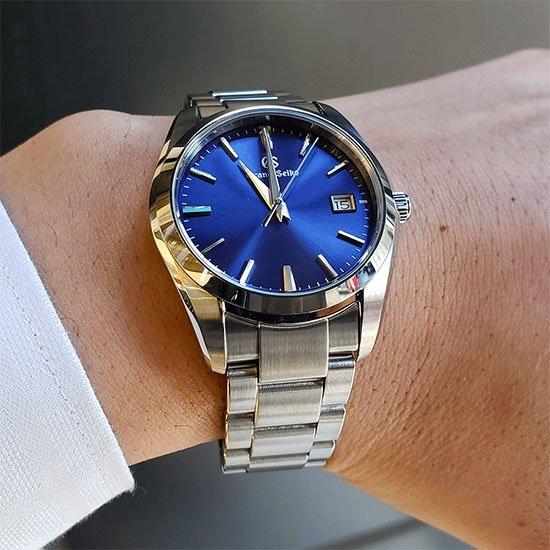 ?BNIB Grand Seiko Heritage Collection Quartz 9F 37mm SBGX265 Blue Dial  Made in Japan Stainless Steel Men Watch, Men's Fashion, Watches &  Accessories, Watches on Carousell