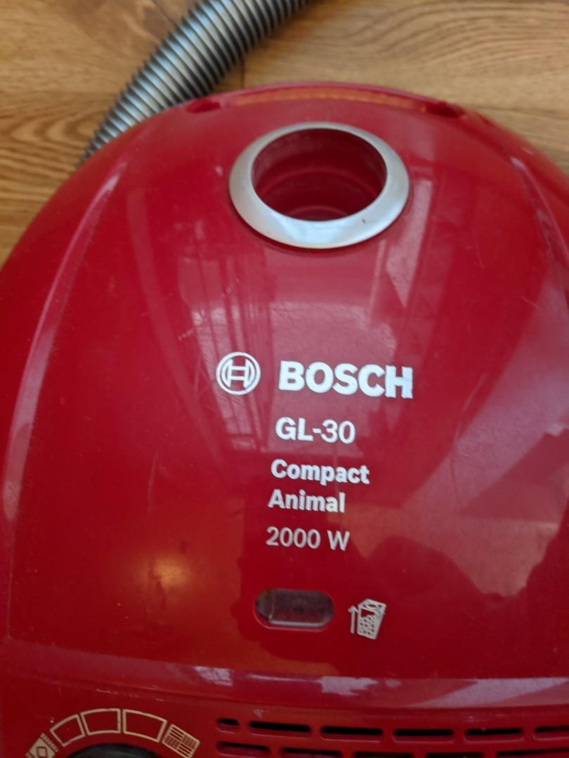 Bosch GL30 2000W Vacuum Cleaner + 3 Filter Bags, TV & Home Appliances ...