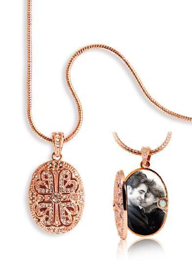 sale Brand new Tres Jolie Necklace rose gold locket chain