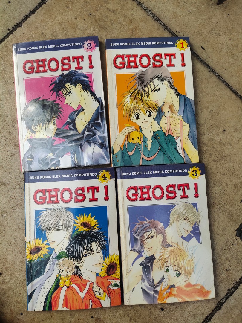 Buku Komik Manga Comic Jepang Yaoi Ghost Bl Full Set Buku And Alat Tulis