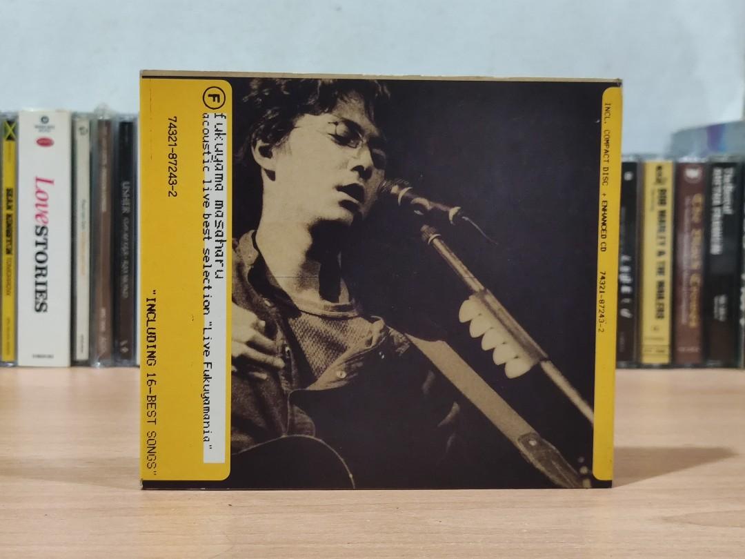 CD) 福山雅治珍重再见现场精选 Fukuyama Masaharu Acoustic Live Best Selection Live  Fukuyamania