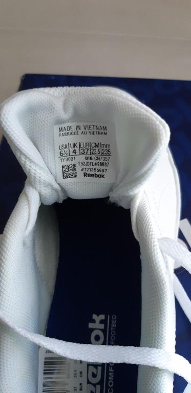 Classic white shoes Reebok Women s Fashion Footwear Sneakers